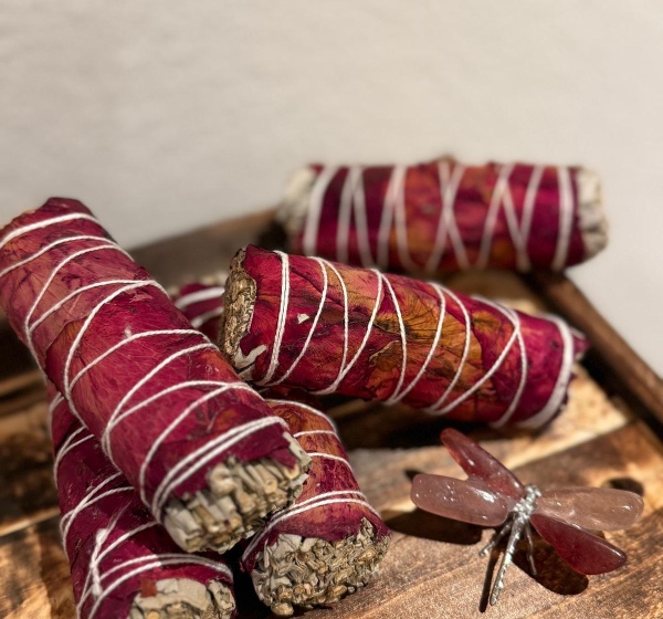 Räucherbündel Rose-Salbei